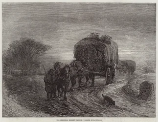 The Christmas Market-Wagon